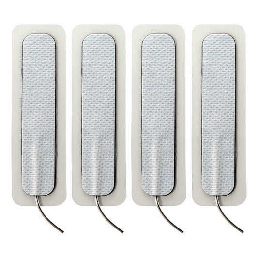 ELECTRASTIM - 4 X LONG SELF-ADHESIVE PADS 1.5 CM X 7.5 CM