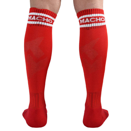 MACHO - CHAUSSETTES LONGUES TAILLE UNIQUE BLEU