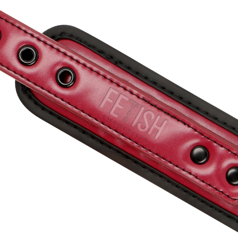 FETISH SUBMISSIVE DARK ROOM - NEOPRENE LINED CHAIN COLLAR