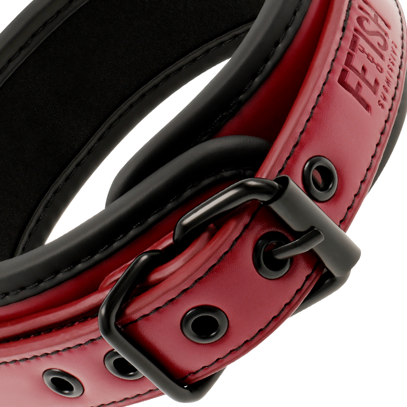 FETISH SUBMISSIVE DARK ROOM - NEOPRENE LINED CHAIN COLLAR