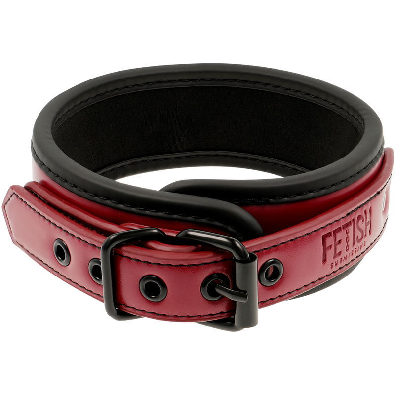 FETISH SUBMISSIVE DARK ROOM - NEOPRENE LINED CHAIN COLLAR