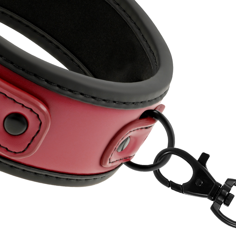 FETISH SUBMISSIVE DARK ROOM - NEOPRENE LINED CHAIN COLLAR