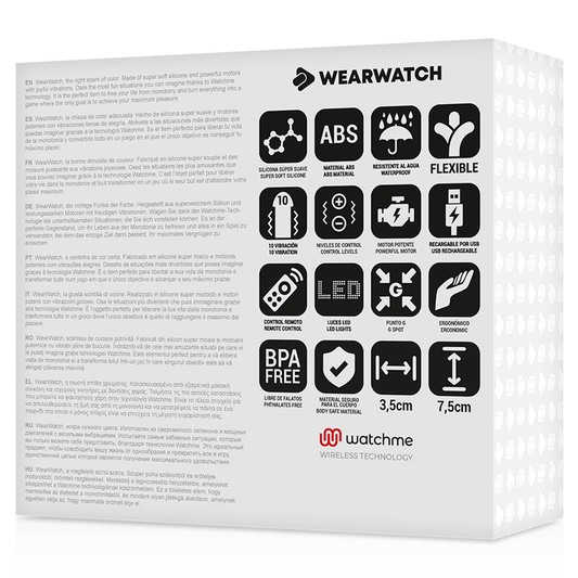 WEARWATCH - REMOTE CONTROL EGG TECHNOLOGY WATCHME SEAWATER / JET